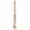 Ekena Millwork Richland Rough Sawn Timber Gable Bracket, Douglas Fir, 84"W x 56"H x 4"D x 4"F, 16/12 Pitch GBW084X56X0404RIC00RDF - alternate 2